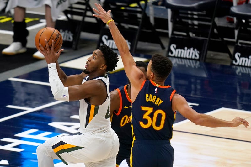 Warriors Jazz Basketball