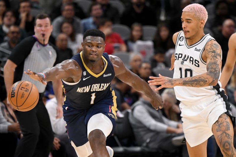 Pelicans Spurs Basketball