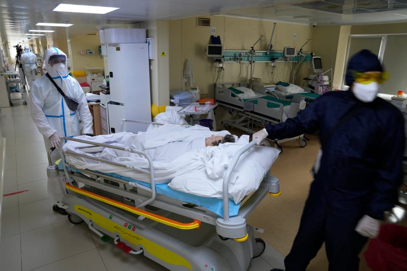 Virus Outbreak Russia