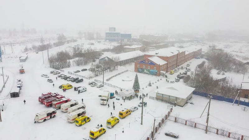 Russia Coal Mine Fire