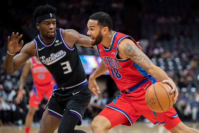 Pistons Kings Basketball