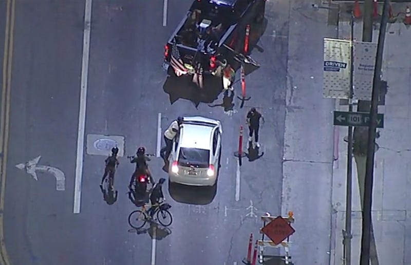 Racial Injustice Protest Hit and Run