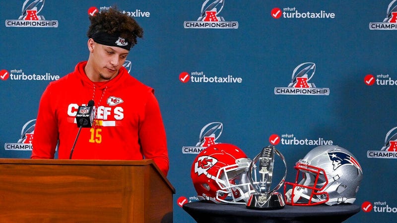 Kansas City Chiefs quarterback Patrick Mahomes