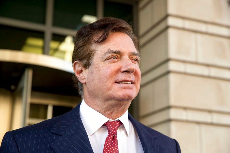Paul Manafort, President Donald Trump's former campaign chairman, leaves Federal District Court in Washington