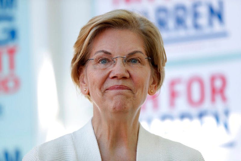 Democratic presidential candidate Sen. Elizabeth Warren, D-Mass