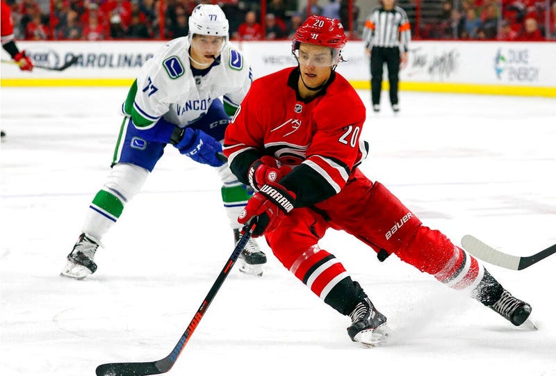 Carolina Hurricanes' Sebastian Aho