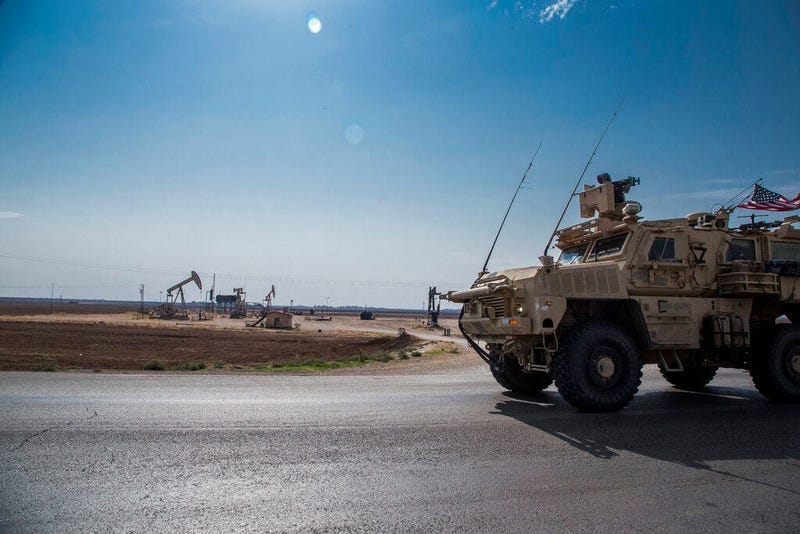 U.S. forces patrol Syrian oil fields. Pentagon is increasing U.S. efforts to protect Syria's oil fields from the extremist group as well as from Syria itself and the country's Russian allies.