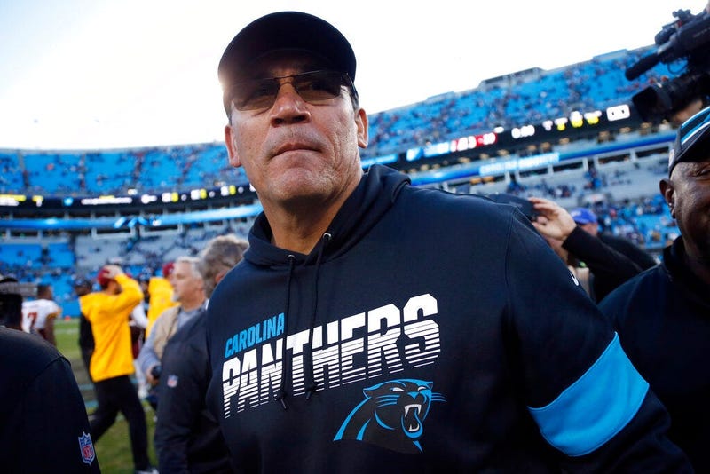 Carolina Panthers head coach Ron Rivera