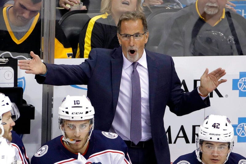 Columbus Blue Jackets head coach John Tortorella