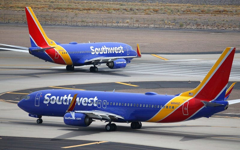 Southwest Airlines planes