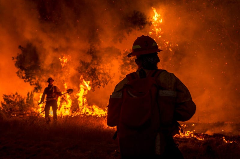 Fires NorCal (AP)