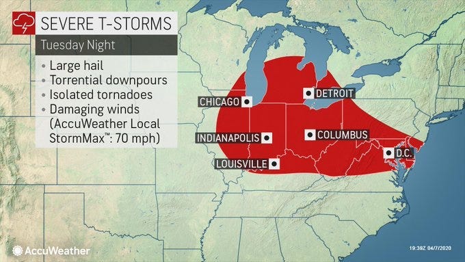 April 7 storm threat