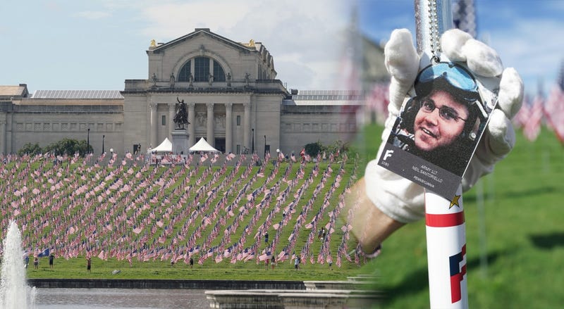 Flags of Valor at Art Hill