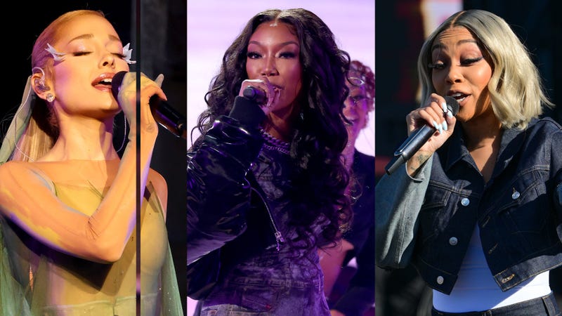 Ariana Grande, Brandy & Monica for 'the boy is mine' remix