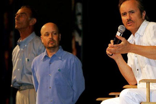 Aron Eisenberg at a Star Trek convention in Las Vegas.
