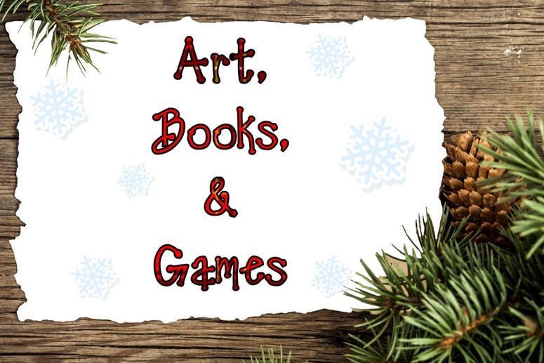 art books games