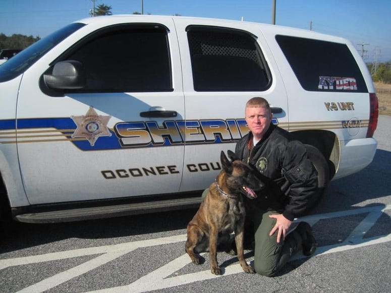 Ayder and Lt. Tommy Crompton - OCSO