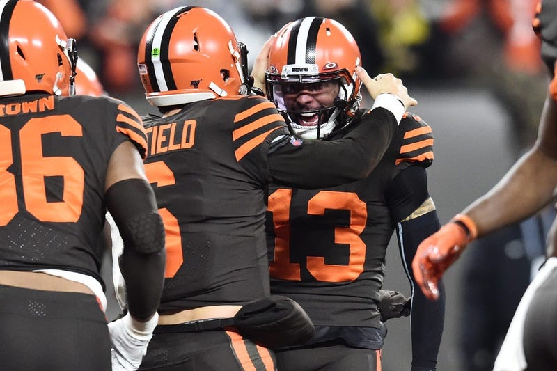 Browns QB Baker Mayfield, WR Odell Beckham Jr.