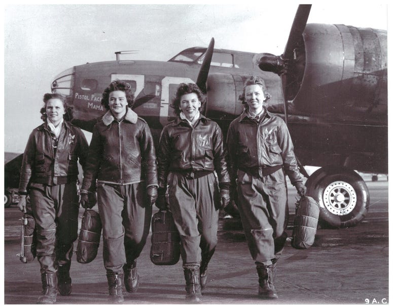 Bee Haydu (second from right)