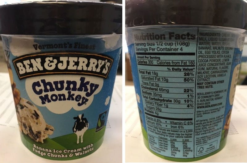 Ben and Jerry's Chunky Monkey