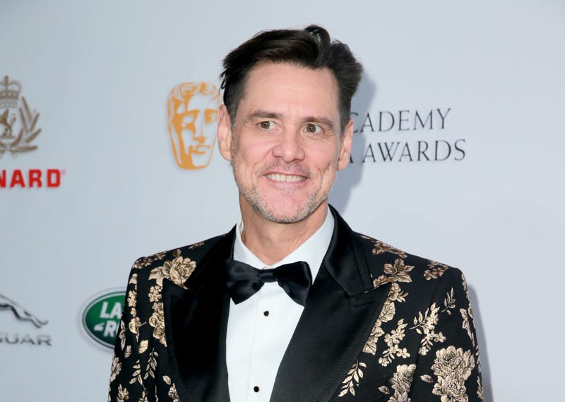 Actor Jim Carrey on the red carpet