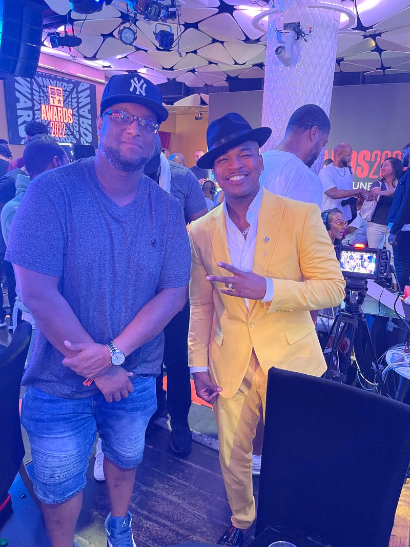 Big Mo and Marky Marc with Ne-Yo