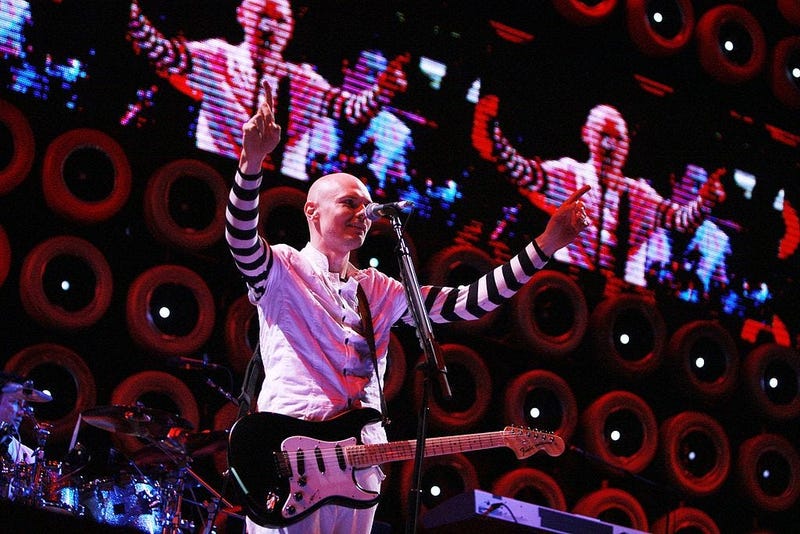 Billy Corgan at Giants Stadium