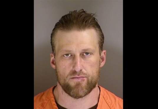 Brian Johnson of Santa Cruz arrested for allegedly stealing a firefighter's wallet out of his truck and draining his accounts
