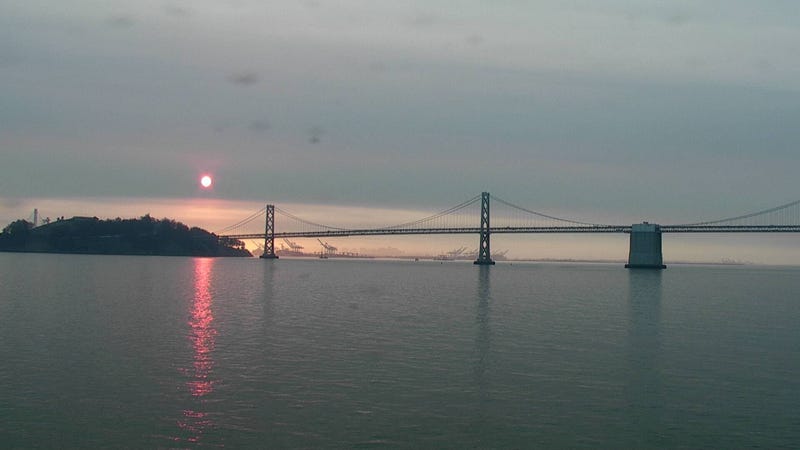 Wildfire smoke is drifting over much of the Bay Area, creating unhealthy air