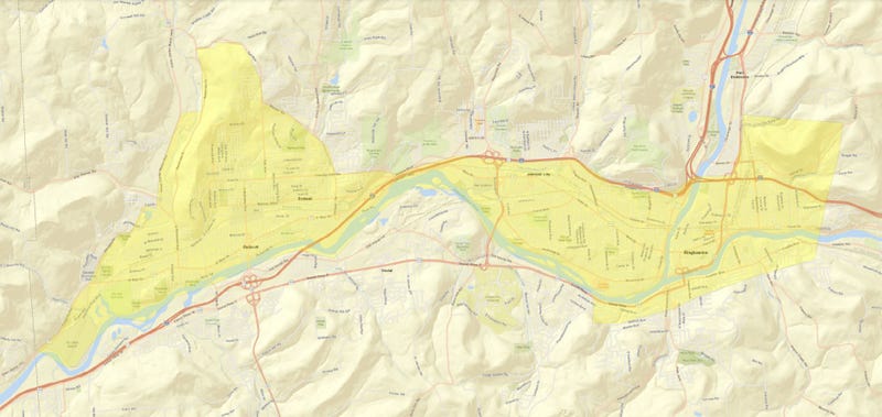 Broome county cluster