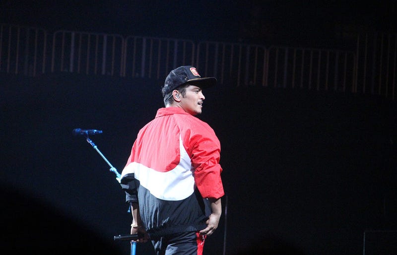 Bruno Mars performs at the Bud Light Super Bowl Music Fest in Atlanta on Saturday, February 2, 2019