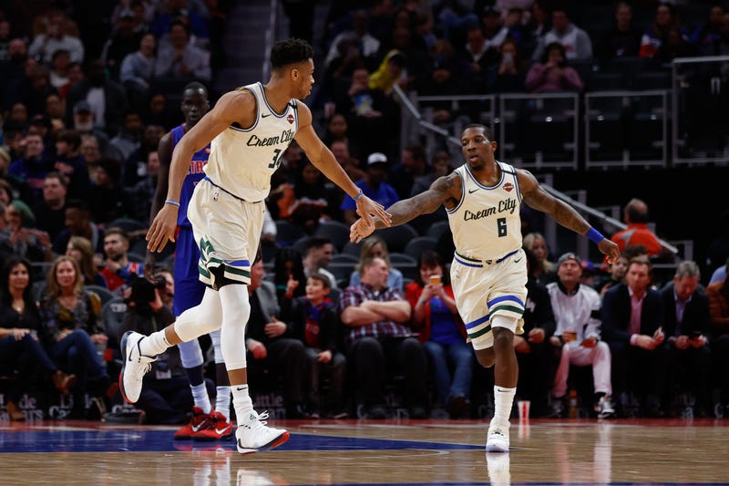 Giannis Antetokounmpo, Eric Bledsoe, Milwaukee Bucks