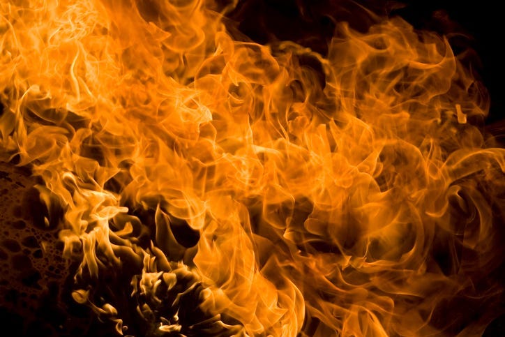 Burn Pit Fire
