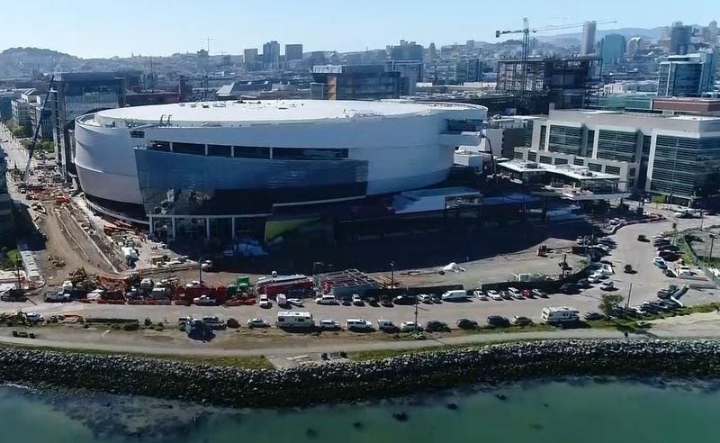 Chase Center, the Warriors new home in San Francisco