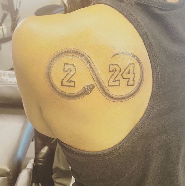 Kobe Bryants sister tattoo