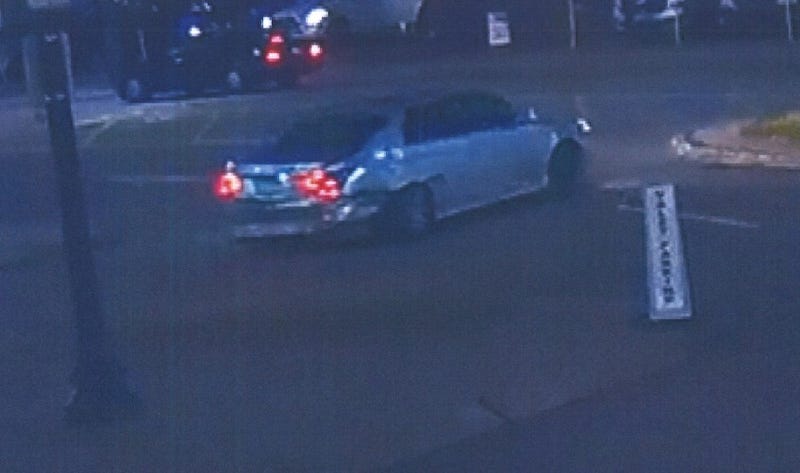 Vehicle seen in area at time of the shooting