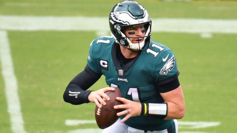 Philadelphia Eagles quarterback Carson Wentz