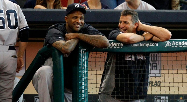 CC Sabathia and Andy Petttitte in 2013
