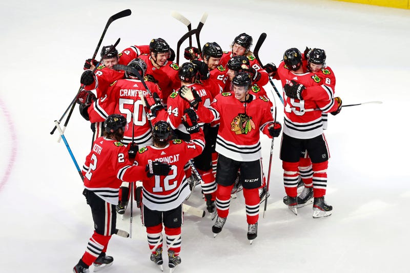 Blackhawks Eliminate Oilers