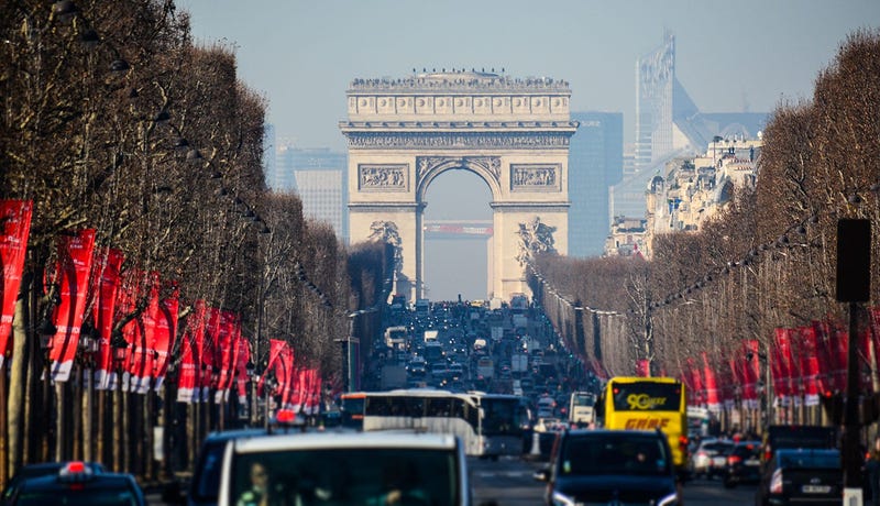 Champs Elysees, Paris, France
