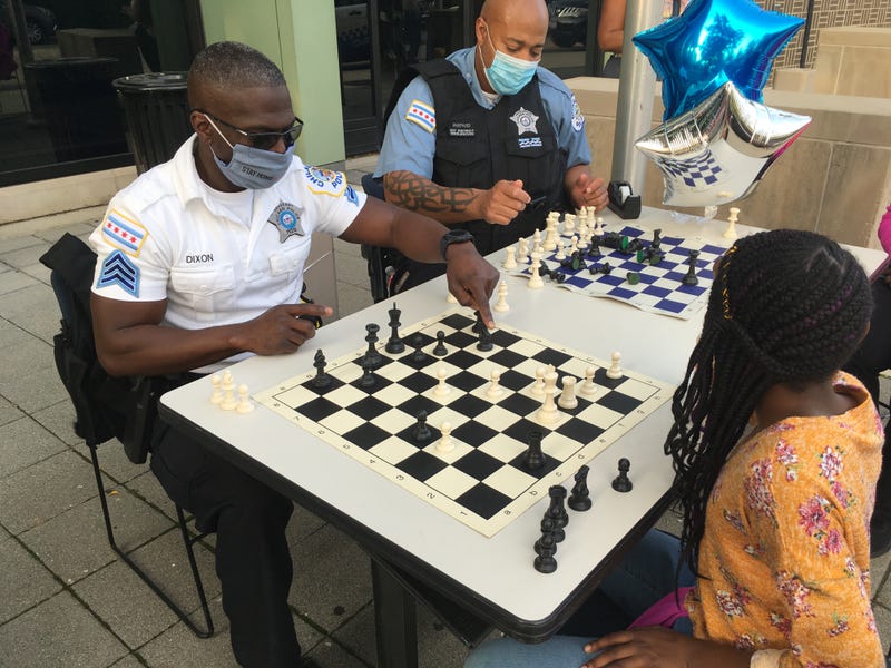 Chess games with cops