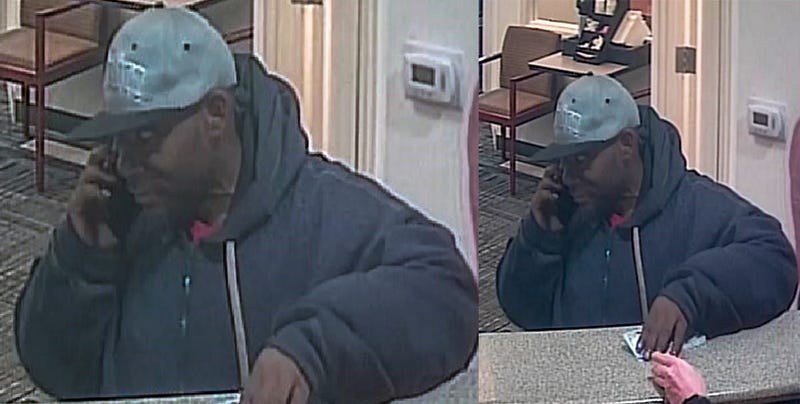 Chesterfield Twp Bank Robber