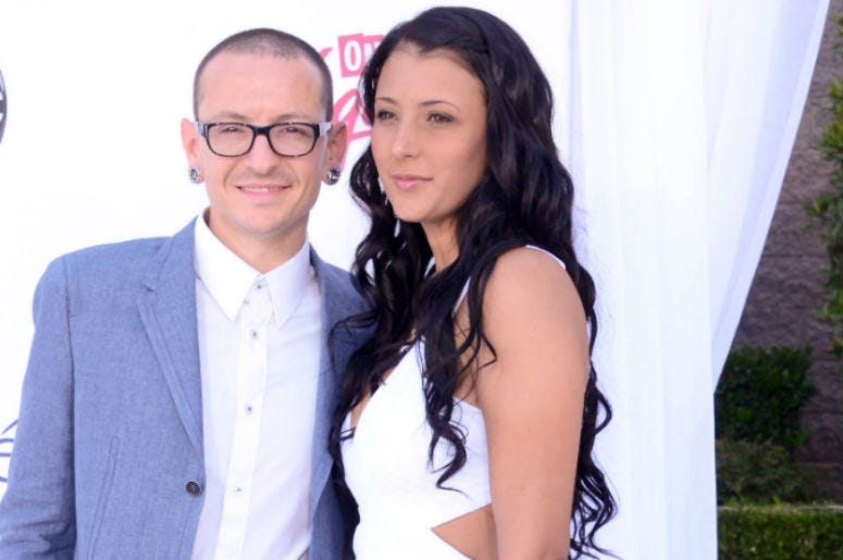 Chester and Talinda Bennington