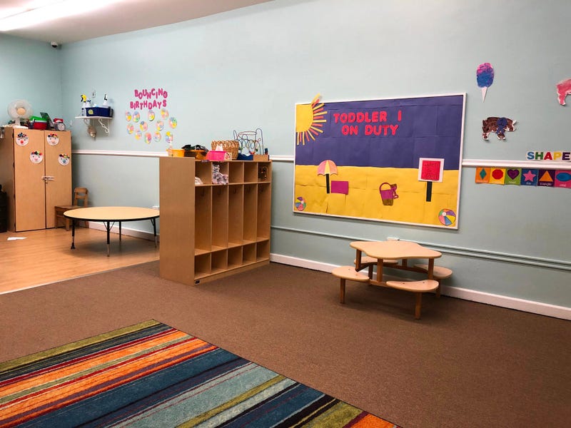 A Leap in Learning on Buffalo Street in Hamburg. August 8, 2020 (WBEN Photo/Mike Baggerman)