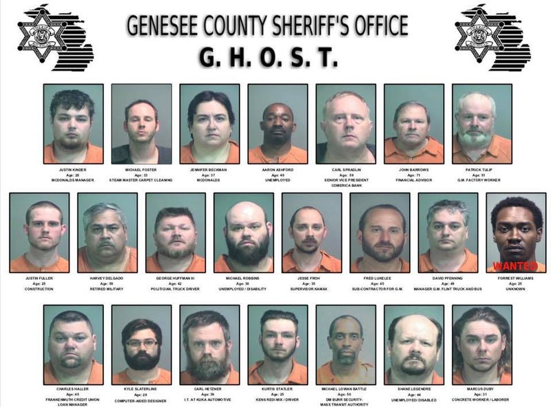 Genesee Count child sex bust