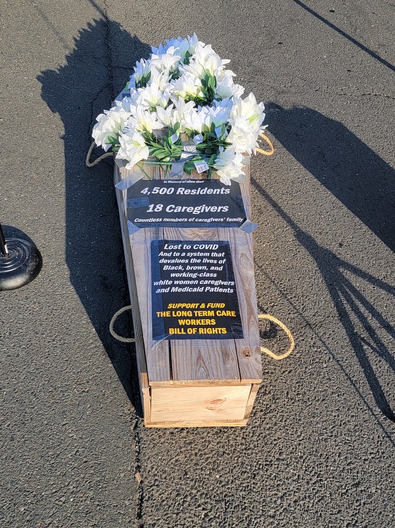 SEIU 1199NE Coffin