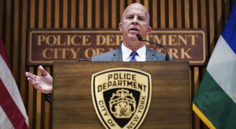 NYPD Commissioner James O'Neill