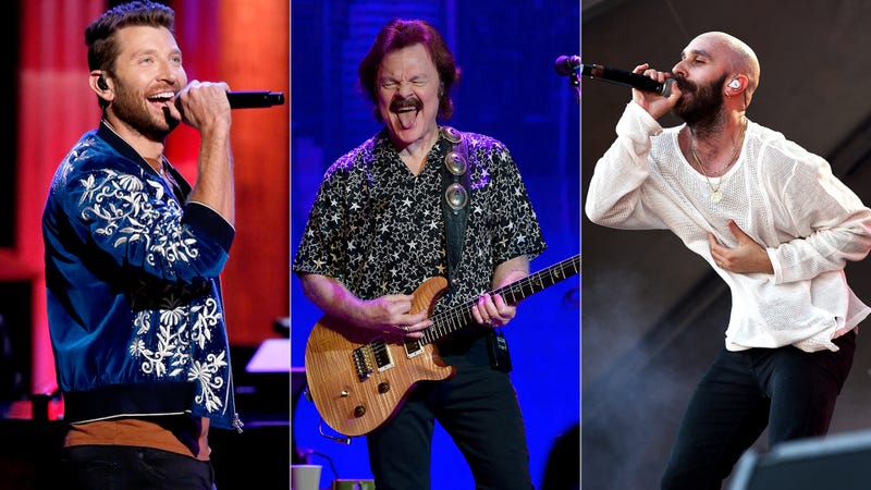 Brett Eldgredge, Doobie Bros, X Ambassadors