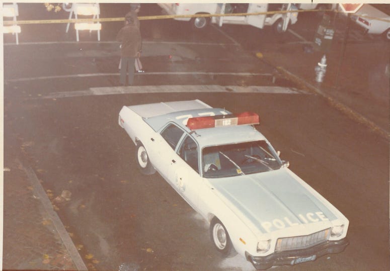 Michael Connors patrol car