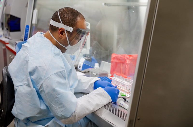 Coronavirus testing at PA's State Lab